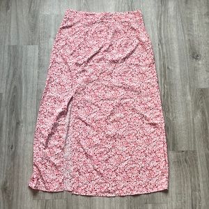 Floral MIDI Skirt